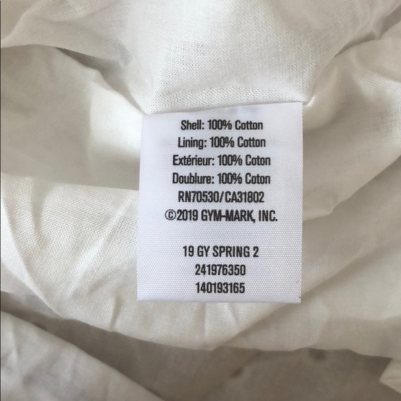 🎉HP🎉NWT Gymboree Girls White Eyelet Dress - M7/8 - Picture 6 of 6